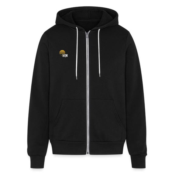 VYN “Early Riser (talk about it, be about it…)”  Full zip Unisex Hoodie - black