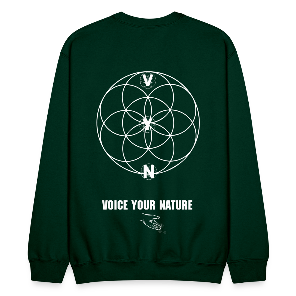 VYN Unisex “Plantin’ seeds” Crewneck Sweatshirt - forest green