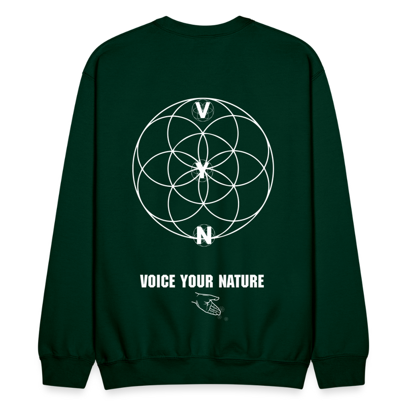 VYN Unisex “Plantin’ seeds” Crewneck Sweatshirt - forest green