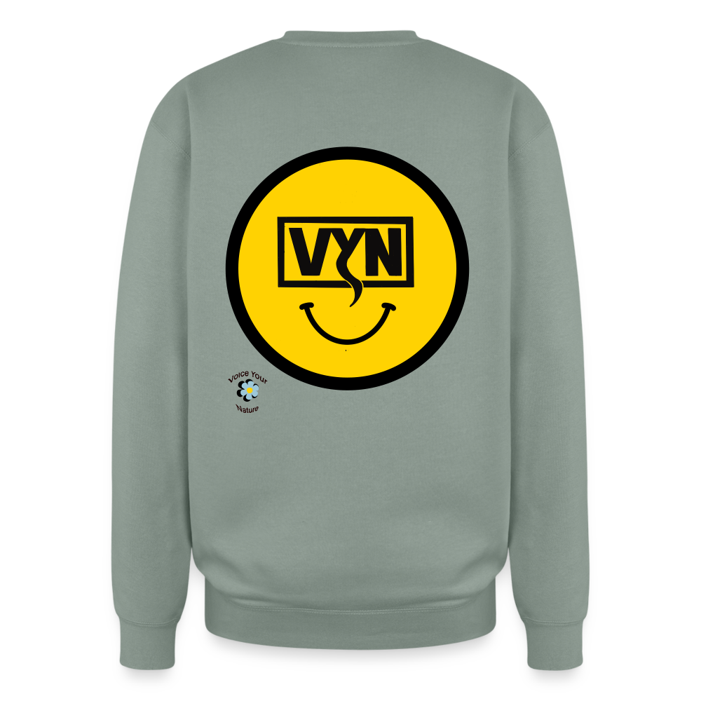 VYN Feelgoooood Oversized Crewneck Sweatshirt - sage