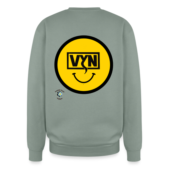 VYN Feelgoooood Oversized Crewneck Sweatshirt - sage
