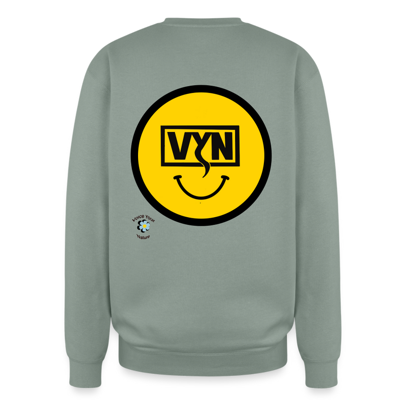 VYN Feelgoooood Oversized Crewneck Sweatshirt - sage