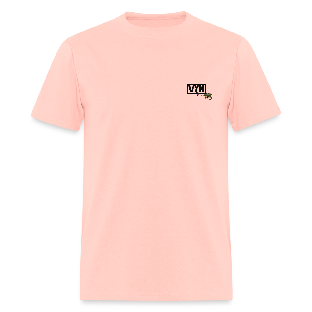 VYN Pushin Daisies Unisex Tee - blush pink 