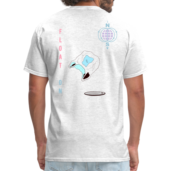 VYN FLOAT ON Unisex Tee - light heather gray