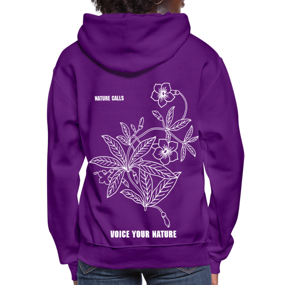 VYN “Nature Calls” Original Women's Hoodie - purple