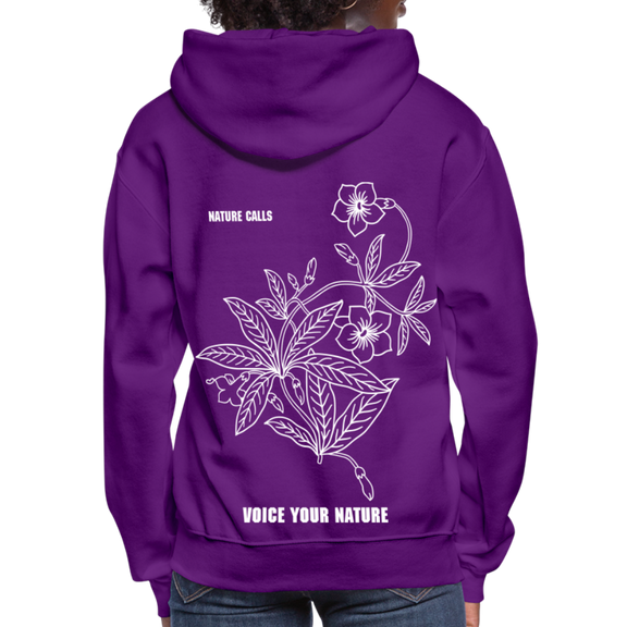 VYN “Nature Calls” Original Women's Hoodie - purple