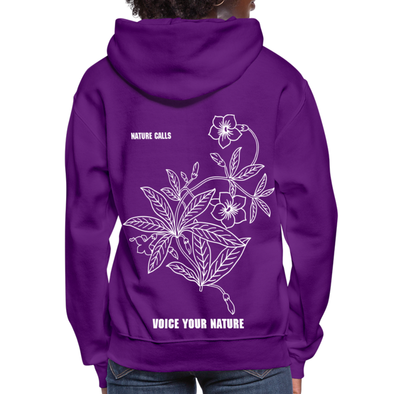 VYN “Nature Calls” Original Women's Hoodie - purple