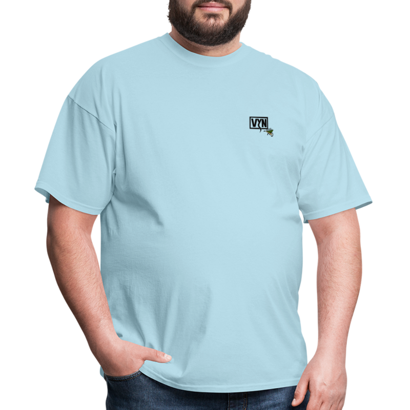 VYN Pushin Daisies Unisex Tee - powder blue