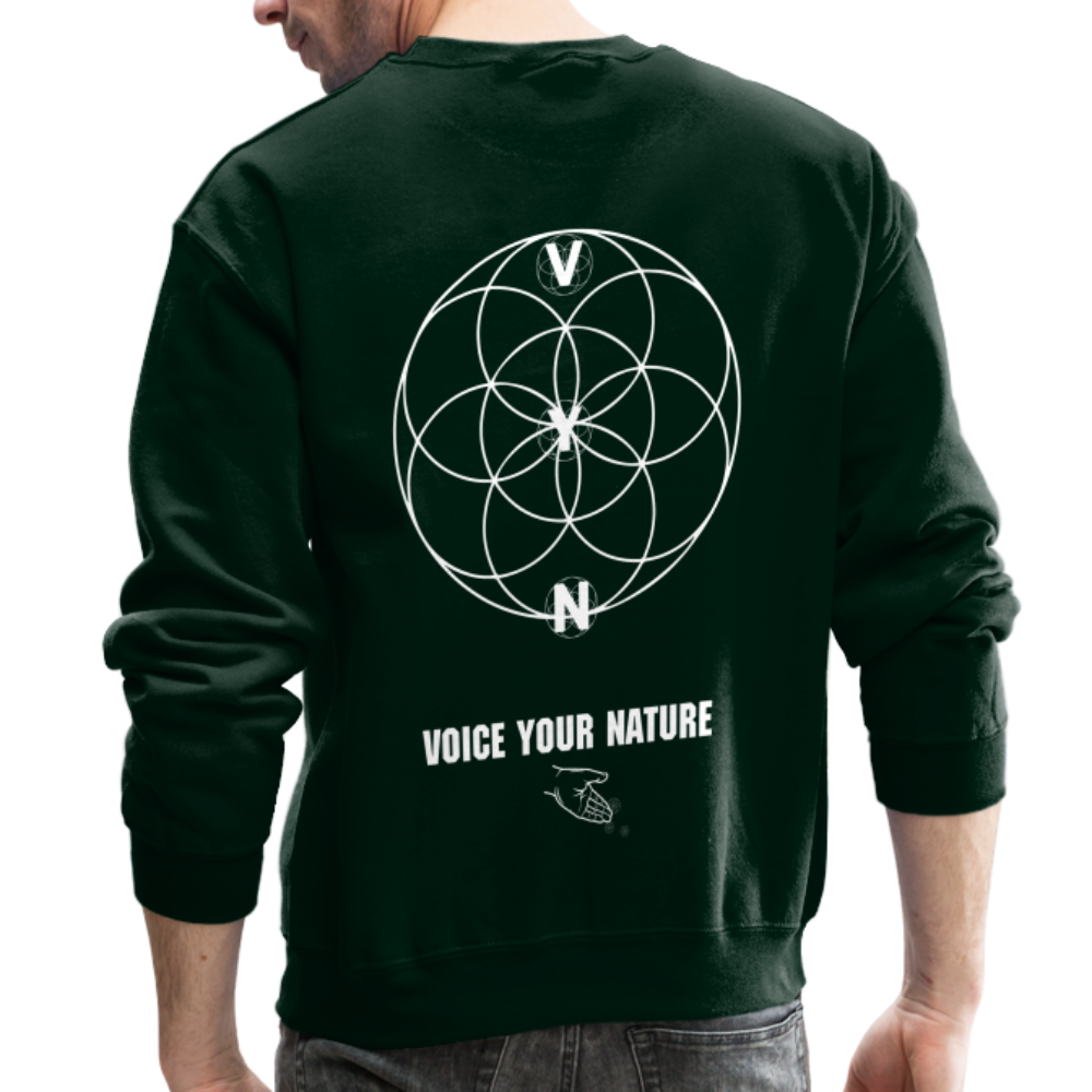 VYN Unisex “Plantin’ seeds” Crewneck Sweatshirt - forest green