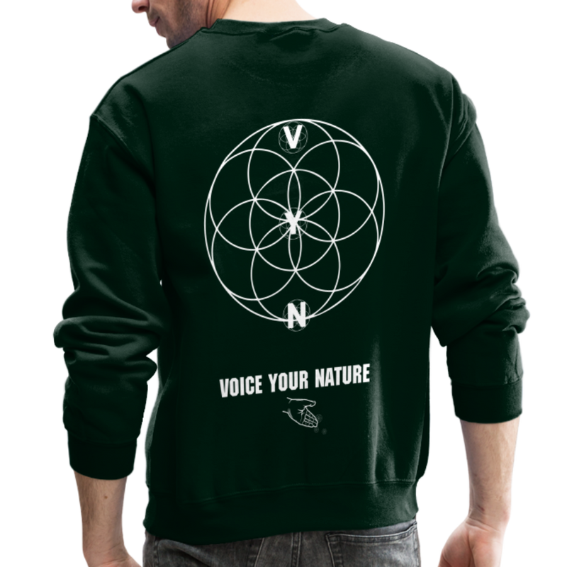 VYN Unisex “Plantin’ seeds” Crewneck Sweatshirt - forest green