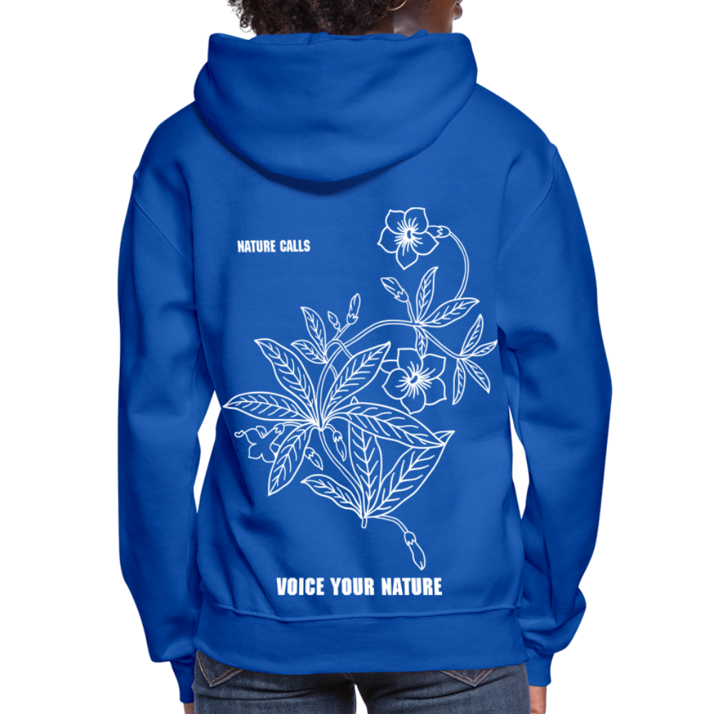 VYN “Nature Calls” Original Women's Hoodie - royal blue