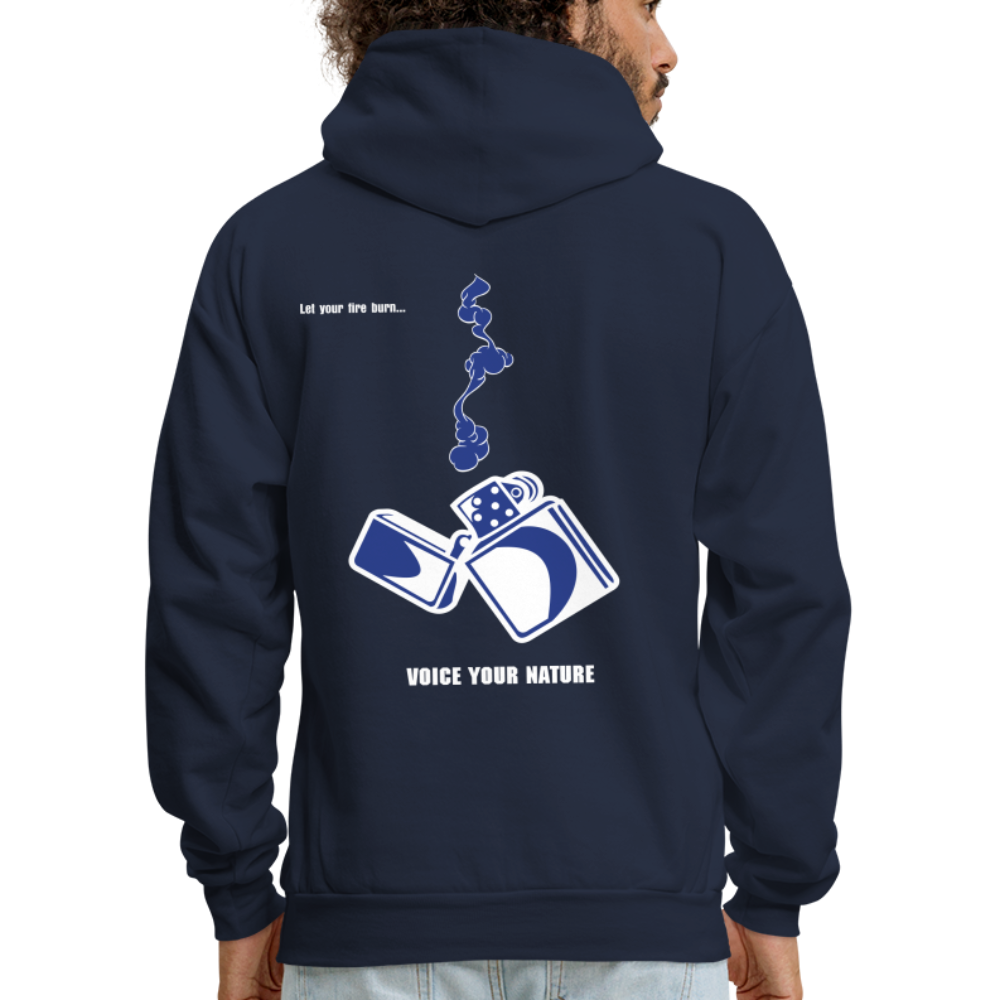 VYN “Let Your Fire Burn” Original Hoodie (Royal blue) - navy