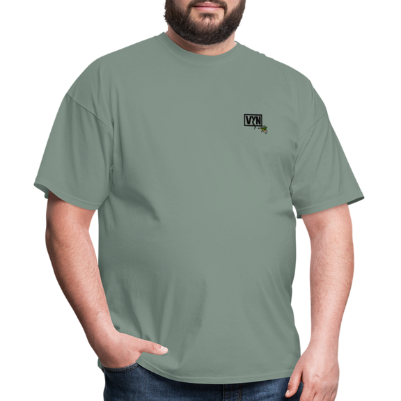 VYN Pushin Daisies Unisex Tee - sage