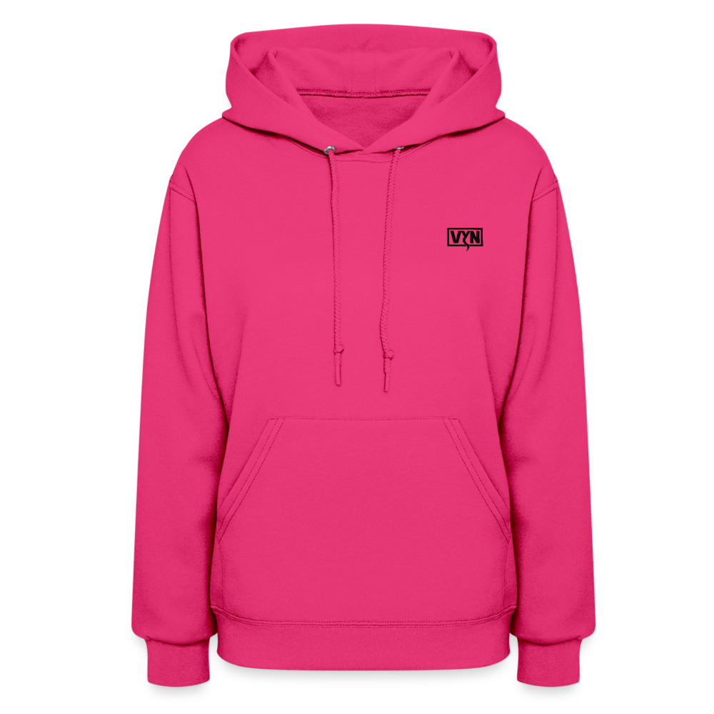 VYN “Nature Calls” Original Women's Hoodie - fuchsia