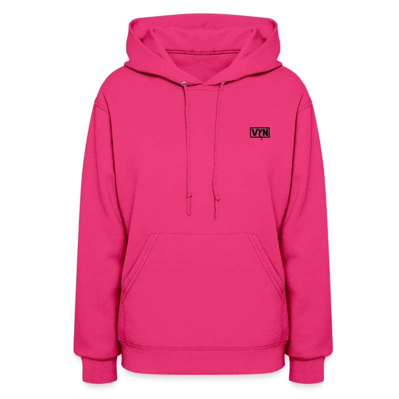 VYN “Nature Calls” Original Women's Hoodie - fuchsia