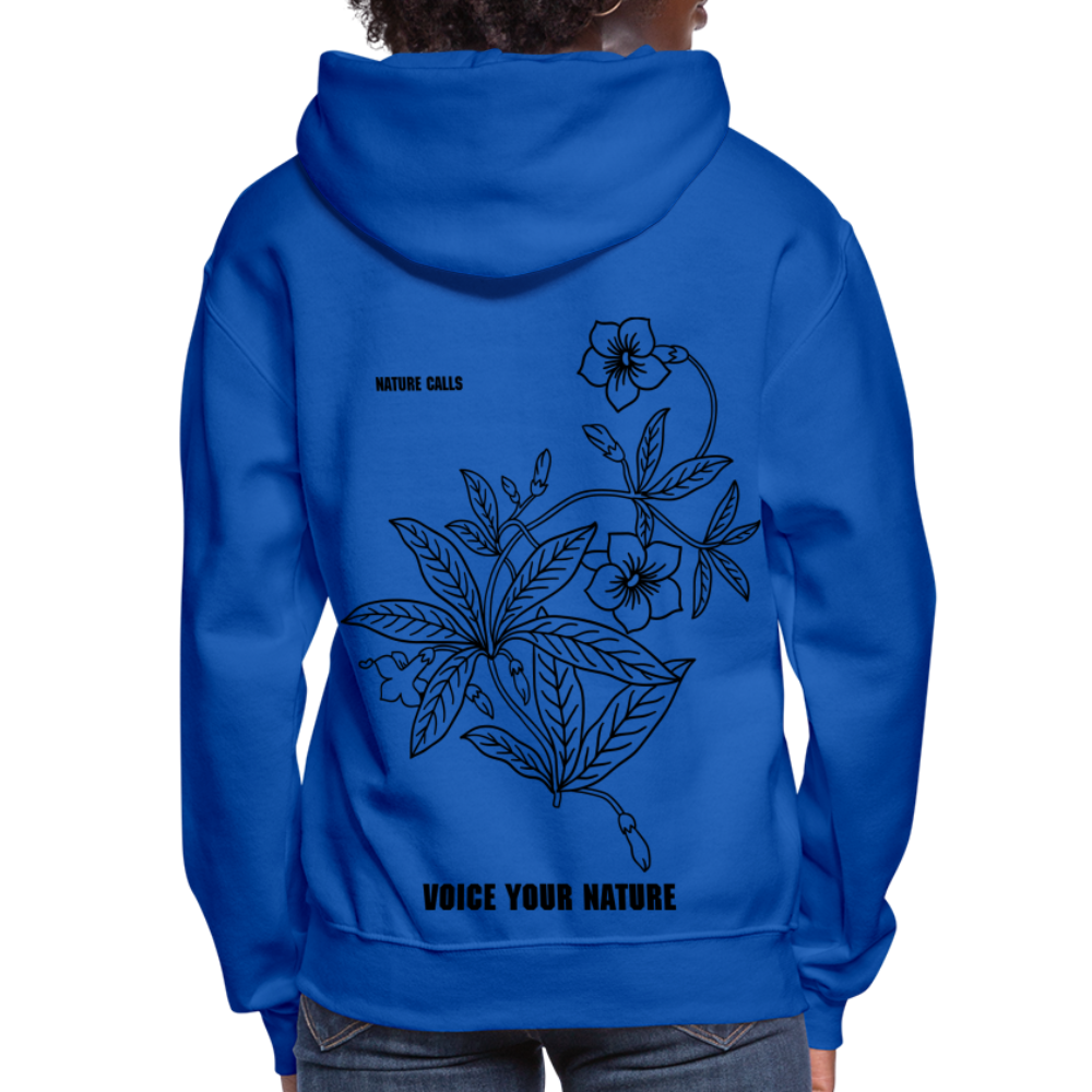 VYN “Nature Calls” Original Women's Hoodie - royal blue
