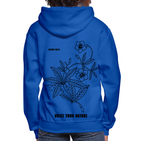 VYN “Nature Calls” Original Women's Hoodie - royal blue
