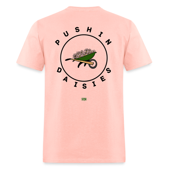 VYN Pushin Daisies Unisex Tee - blush pink 