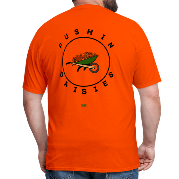 VYN Pushin Daisies Unisex Tee - orange
