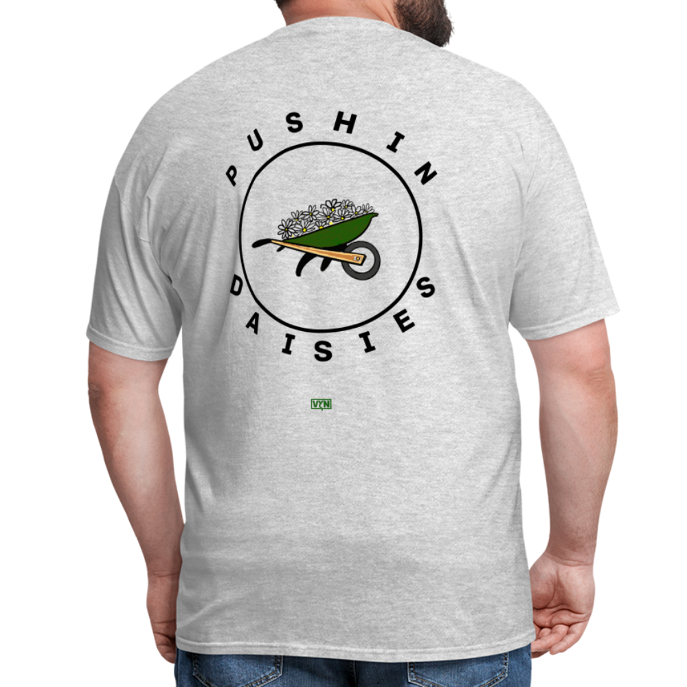 VYN Pushin Daisies Unisex Tee - heather gray