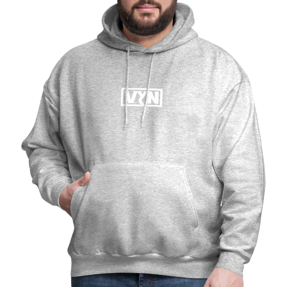 VYN “Let Your Fire Burn” Original Hoodie (maroon) - heather gray