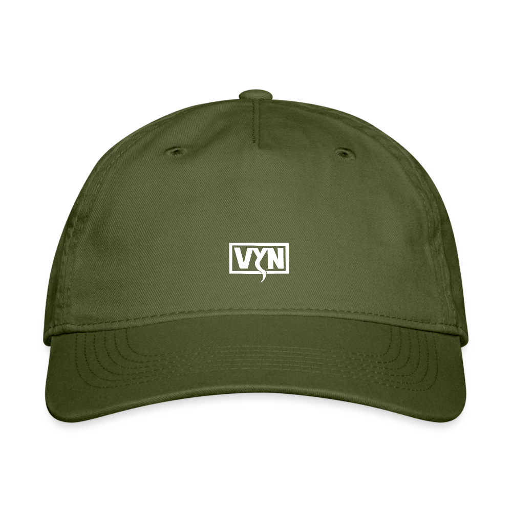 VYN Organic Baseball Cap - olive green