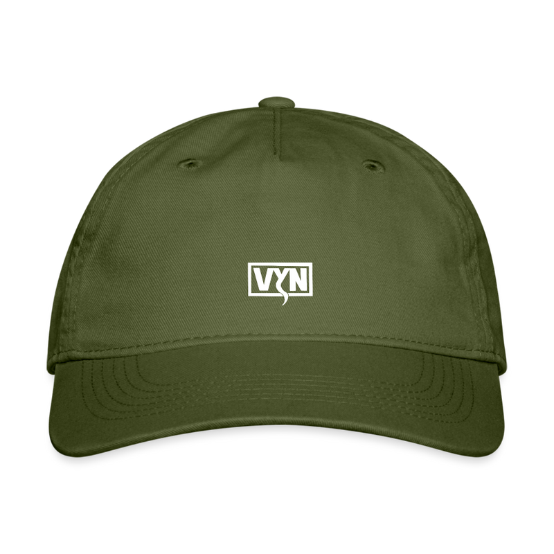 VYN Organic Baseball Cap - olive green