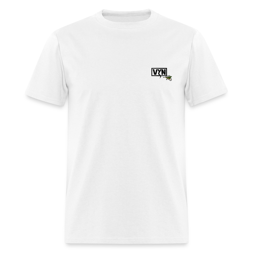 VYN Pushin Daisies Unisex Tee - white
