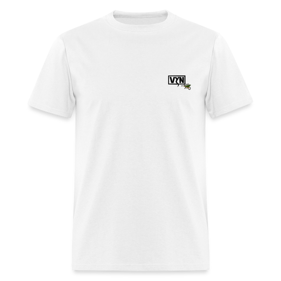 VYN Pushin Daisies Unisex Tee - white