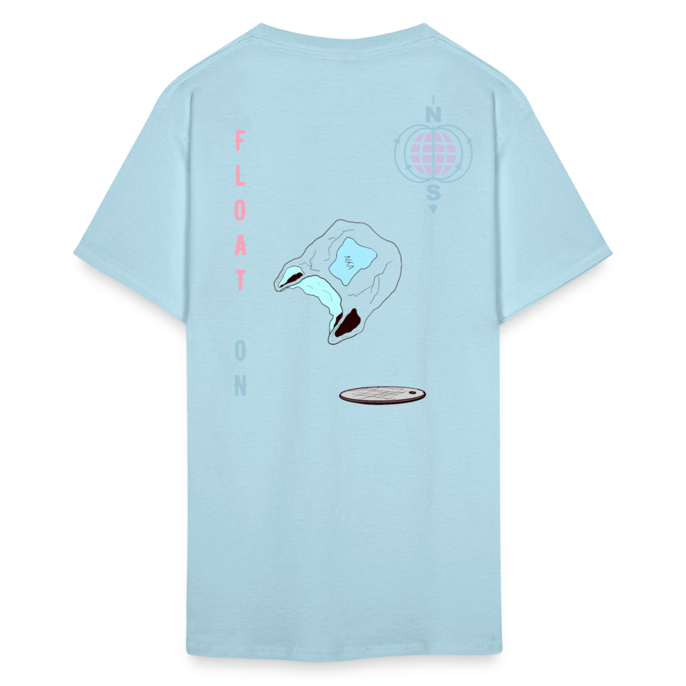 VYN FLOAT ON Unisex Tee - powder blue