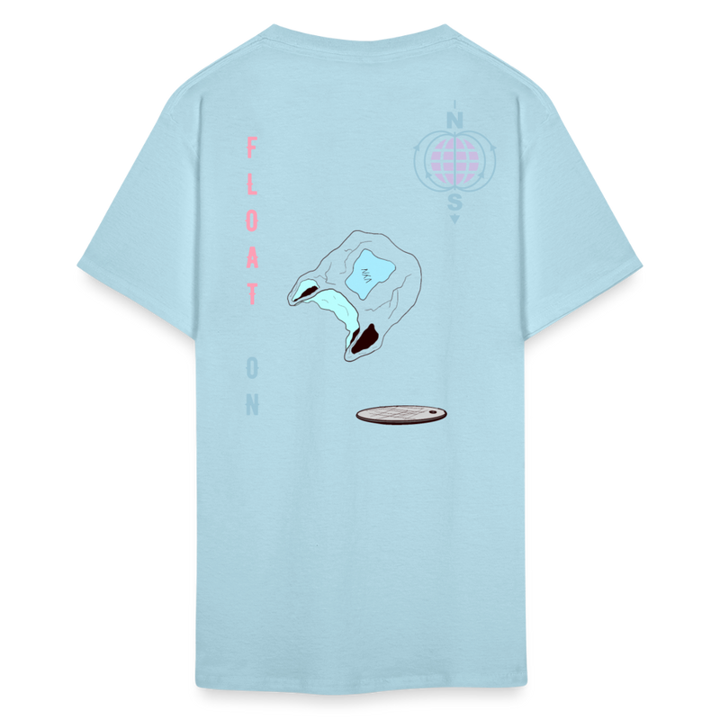 VYN FLOAT ON Unisex Tee - powder blue