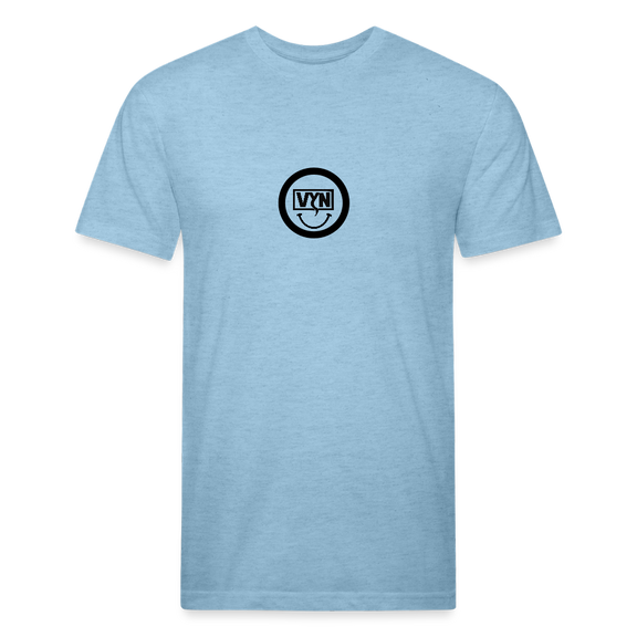 Preesh Tee - heather blue