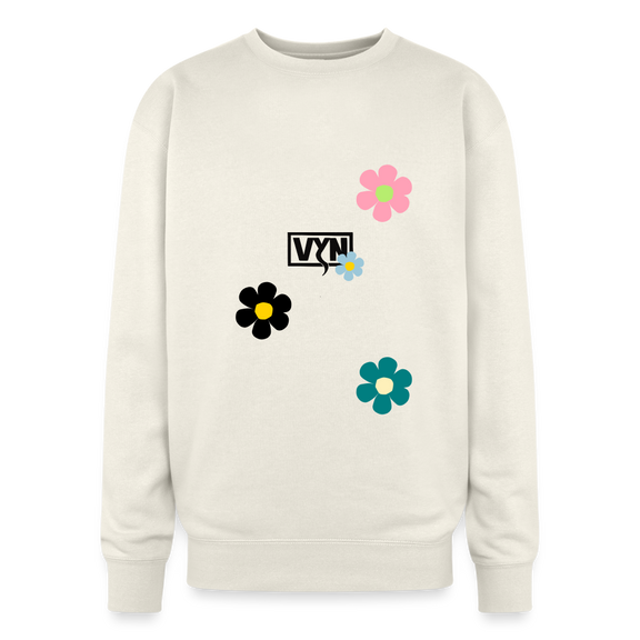 VYN Feelgoooood Oversized Crewneck Sweatshirt - ivory