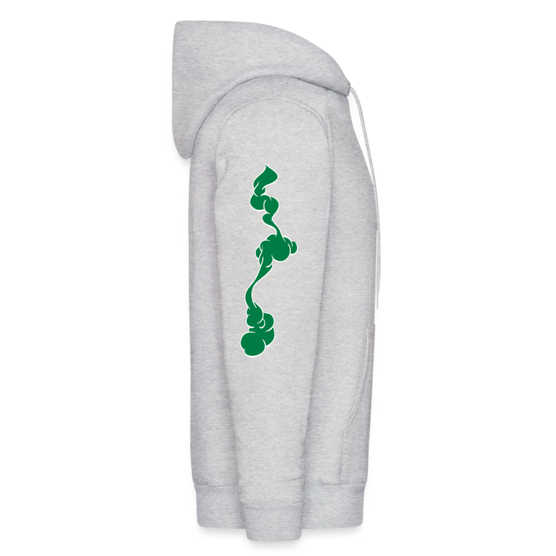 VYN “Let Your Fire Burn” Original Hoodie (kelly grn) - ash 