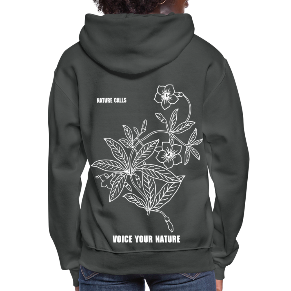 VYN “Nature Calls” Original Women's Hoodie - asphalt