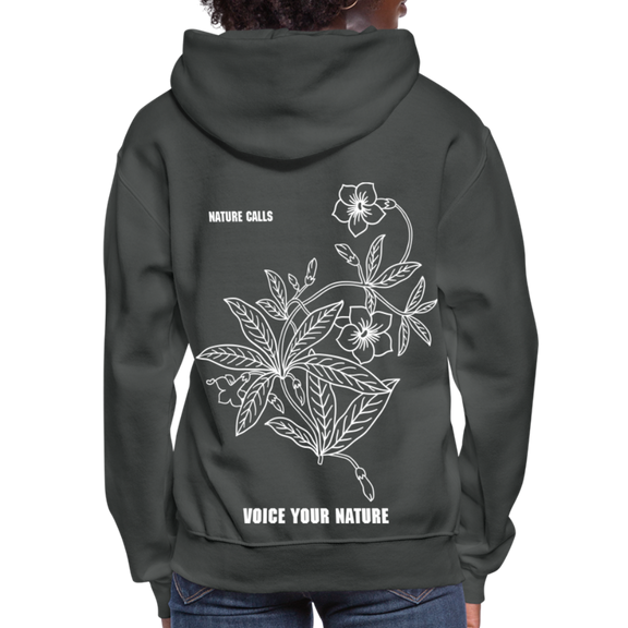 VYN “Nature Calls” Original Women's Hoodie - asphalt