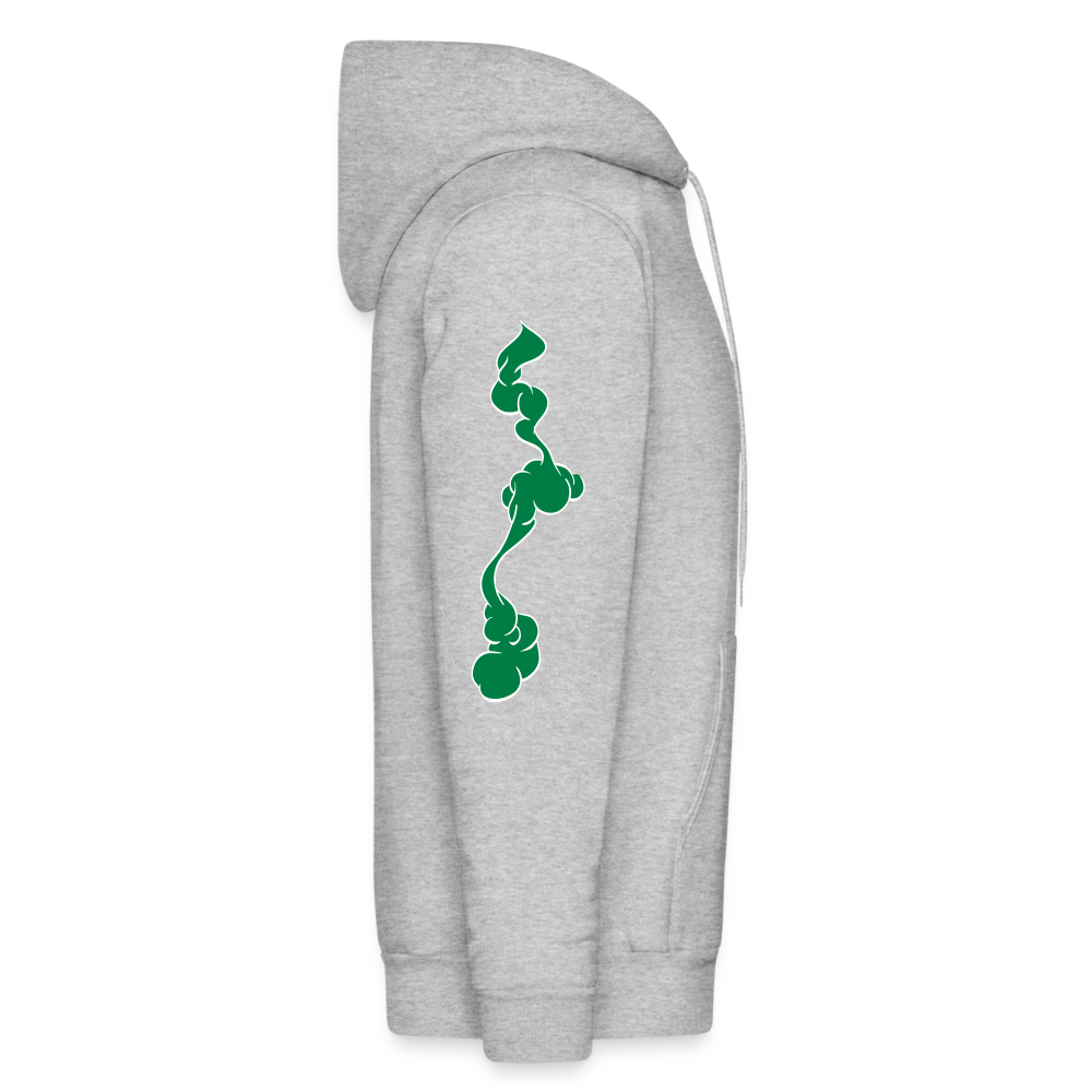 VYN “Let Your Fire Burn” Original Hoodie (kelly grn) - heather gray