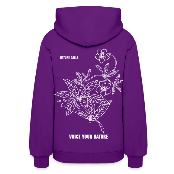 VYN “Nature Calls” Original Women's Hoodie - purple