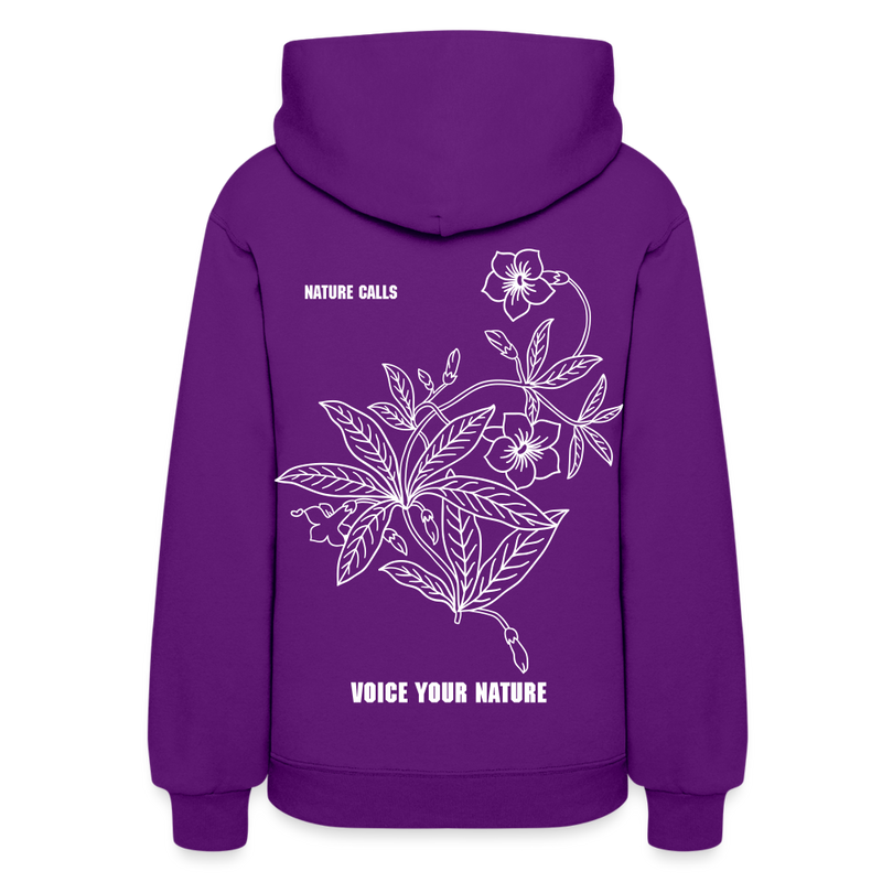 VYN “Nature Calls” Original Women's Hoodie - purple