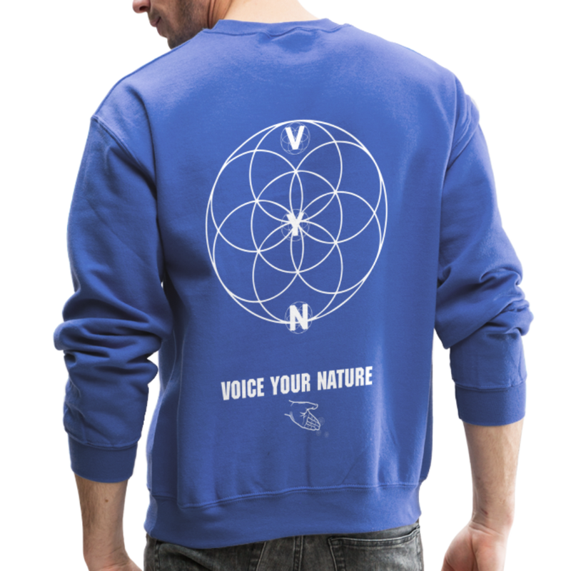 VYN Unisex “Plantin’ seeds” Crewneck Sweatshirt - royal blue