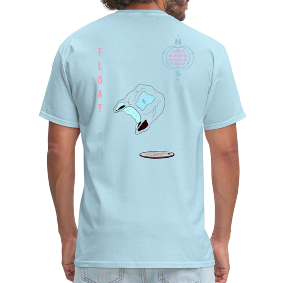 VYN FLOAT ON Unisex Tee - powder blue