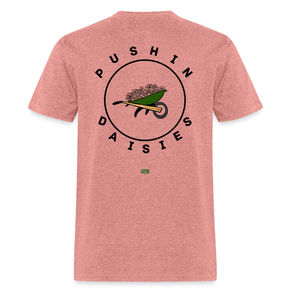VYN Pushin Daisies Unisex Tee - heather mauve