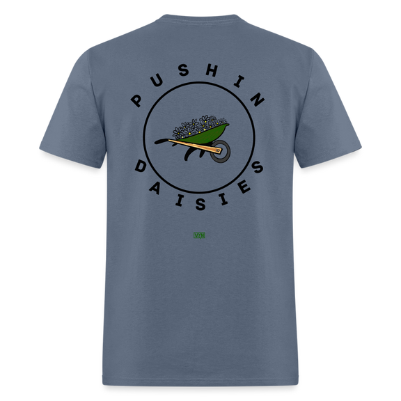 VYN Pushin Daisies Unisex Tee - denim