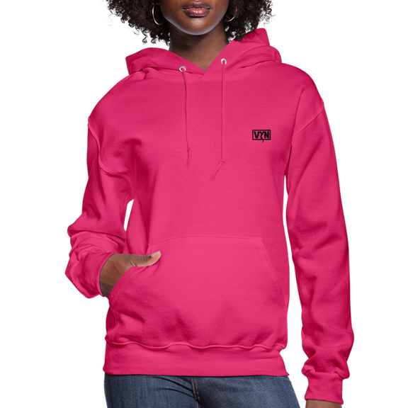 VYN “Nature Calls” Original Women's Hoodie - fuchsia