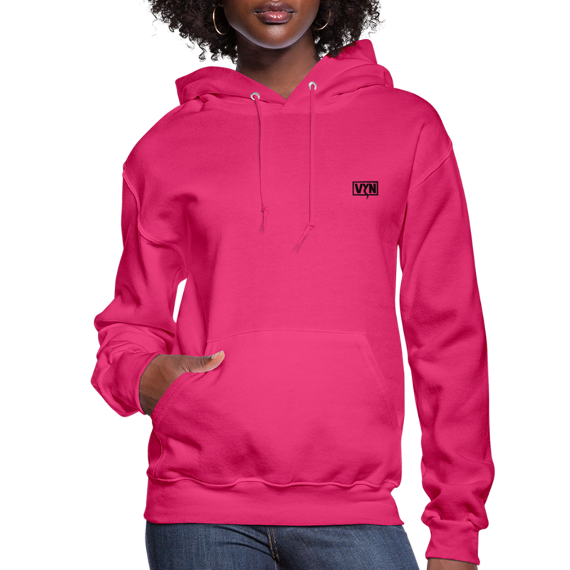 VYN “Nature Calls” Original Women's Hoodie - fuchsia