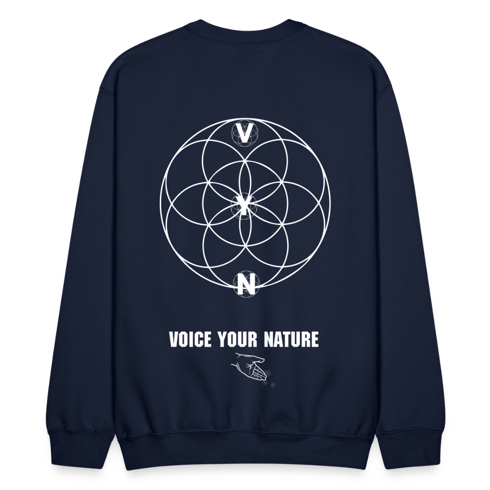 VYN Unisex “Plantin’ seeds” Crewneck Sweatshirt - navy