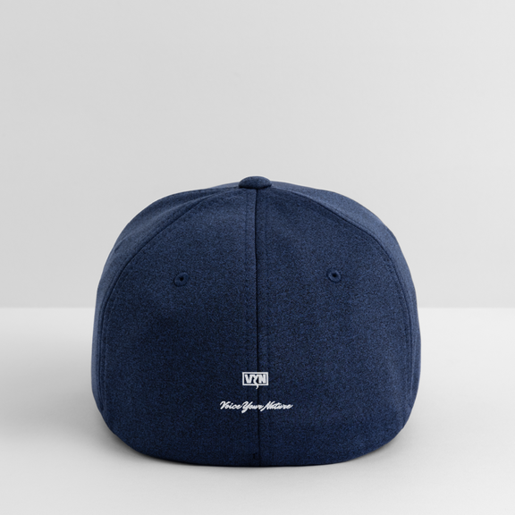 VYN Smiles fo miles Flexfit Baseball Cap - heather navy