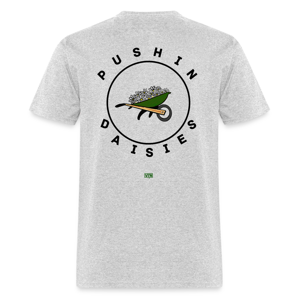 VYN Pushin Daisies Unisex Tee - heather gray