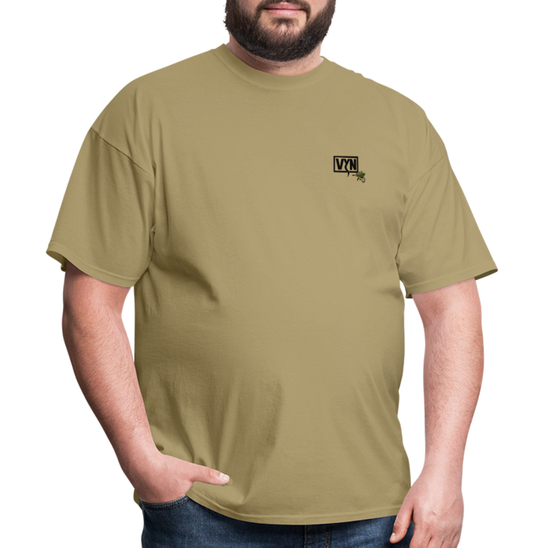 VYN Pushin Daisies Unisex Tee - khaki