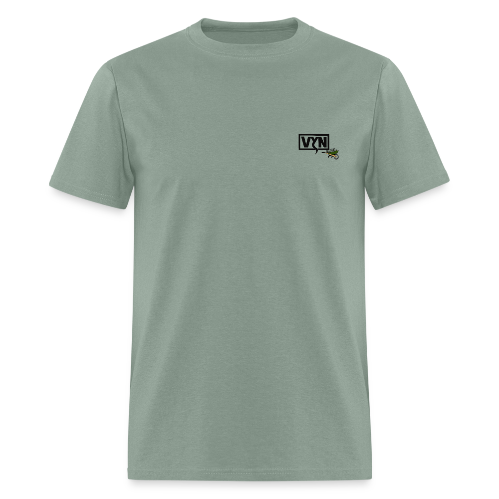 VYN Pushin Daisies Unisex Tee - sage